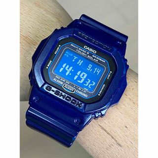 ジーショック(G-SHOCK)のG-SHOCK/GW-M5610/メタリック/電波/ソーラー/スピード/ブルー(腕時計(デジタル))