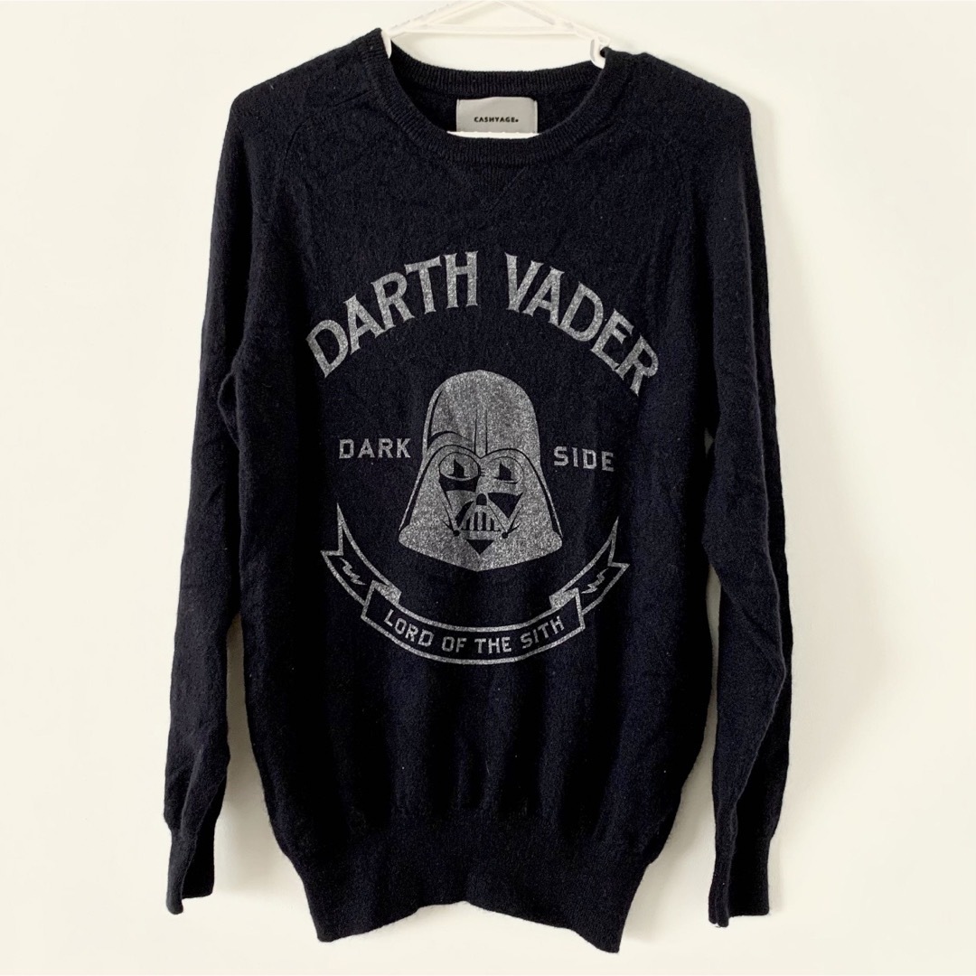 caciage × star wars カシミア100%ニットセーター ネイビーの通販 by