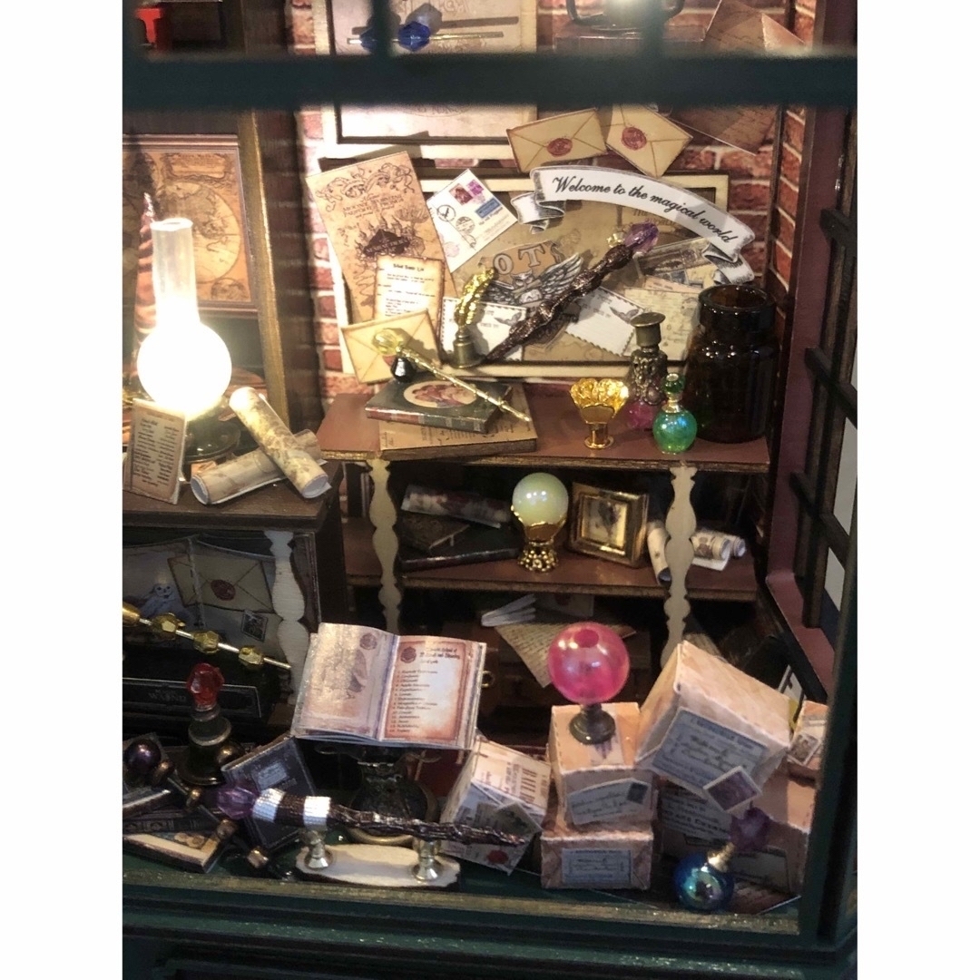 ミニチュアハウス Magic House キット完成品
