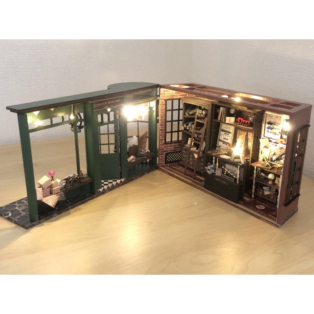 ミニチュアハウス Magic House キット完成品