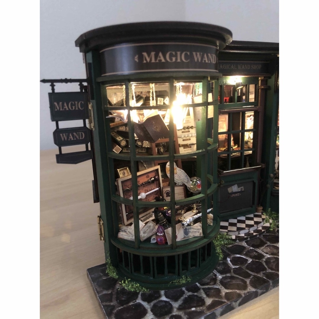 ミニチュアハウス Magic House キット完成品