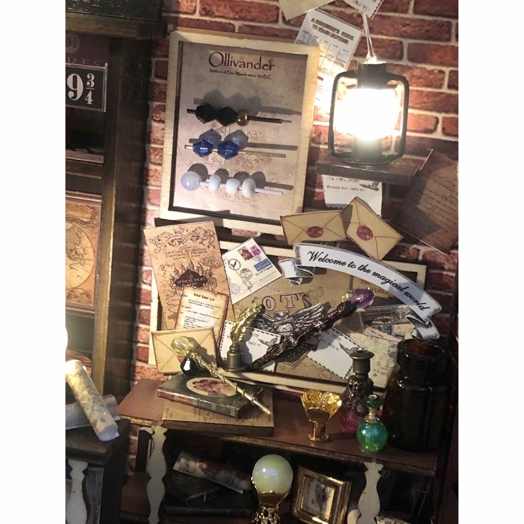 ミニチュアハウス Magic House キット完成品