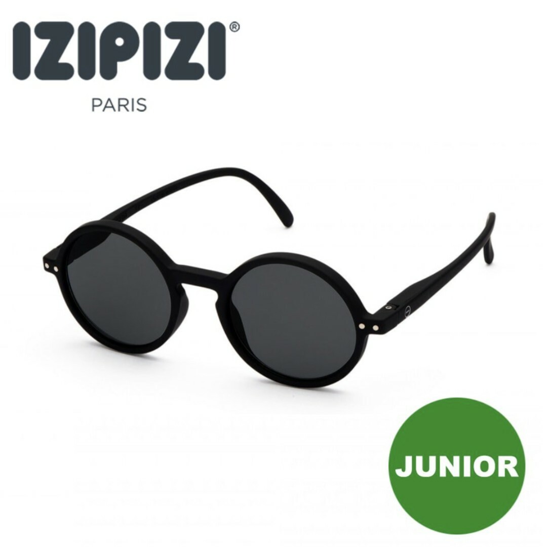 IZIPIZI(イジピジ)の＊Badu様専用＊【IZIPIZI】Sun Junior #G (Black) キッズ/ベビー/マタニティのこども用ファッション小物(サングラス)の商品写真