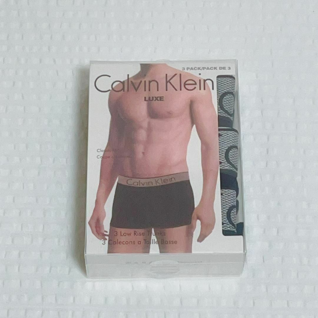 新品Calvin kleinカルバンクラインボクサーパンツ Lサイズ 3枚セット