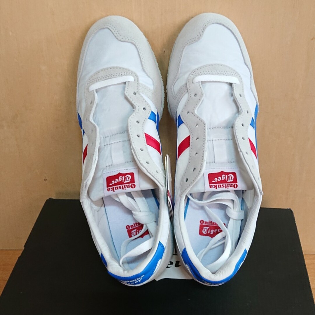 Onitsuka Tiger(オニツカタイガー)の新品 オニツカタイガー セラーノ 白 赤 青 トリコロール 26.5cm メンズの靴/シューズ(スニーカー)の商品写真