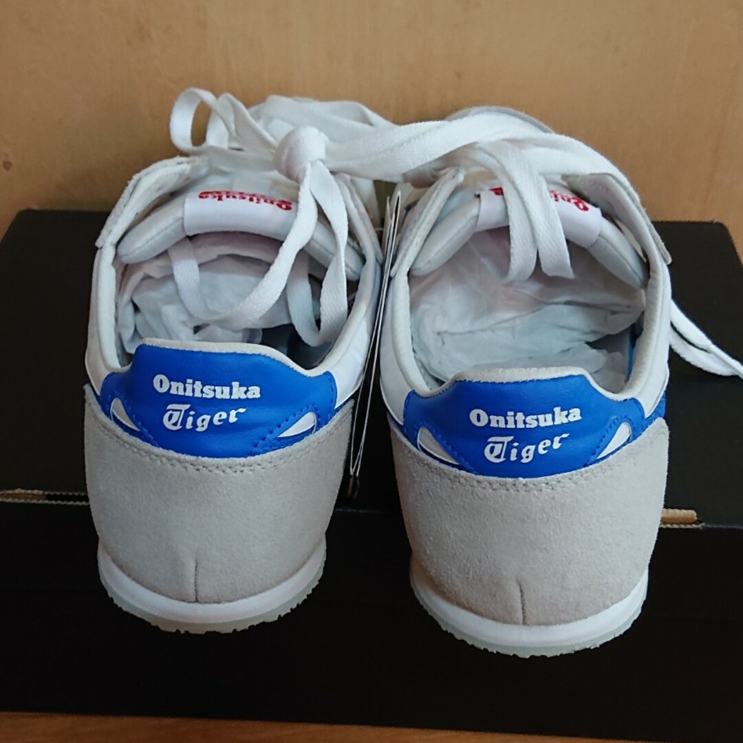 Onitsuka Tiger(オニツカタイガー)の新品 オニツカタイガー セラーノ 白 赤 青 トリコロール 26.5cm メンズの靴/シューズ(スニーカー)の商品写真