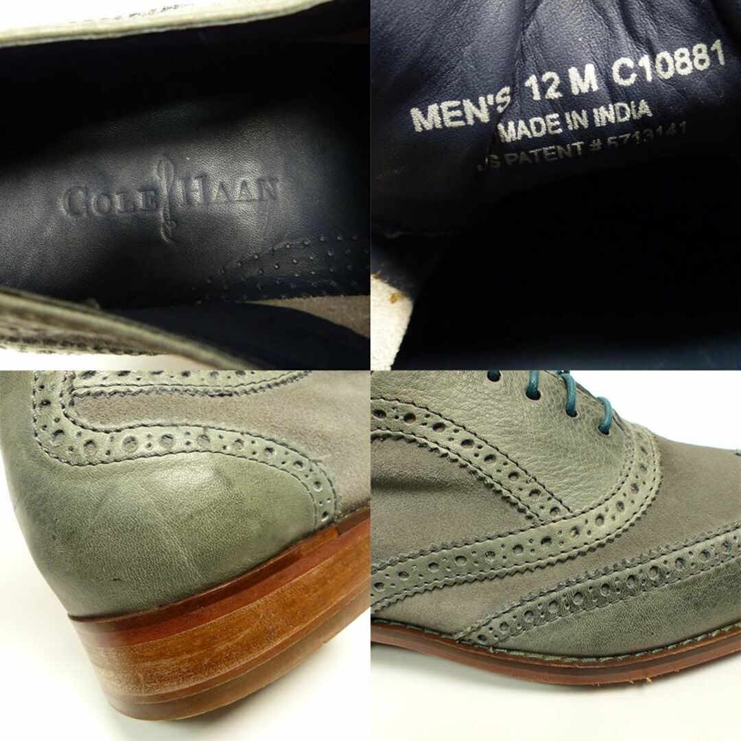 COLE HAAN / コールハーン ウイングチップシューズ　12M