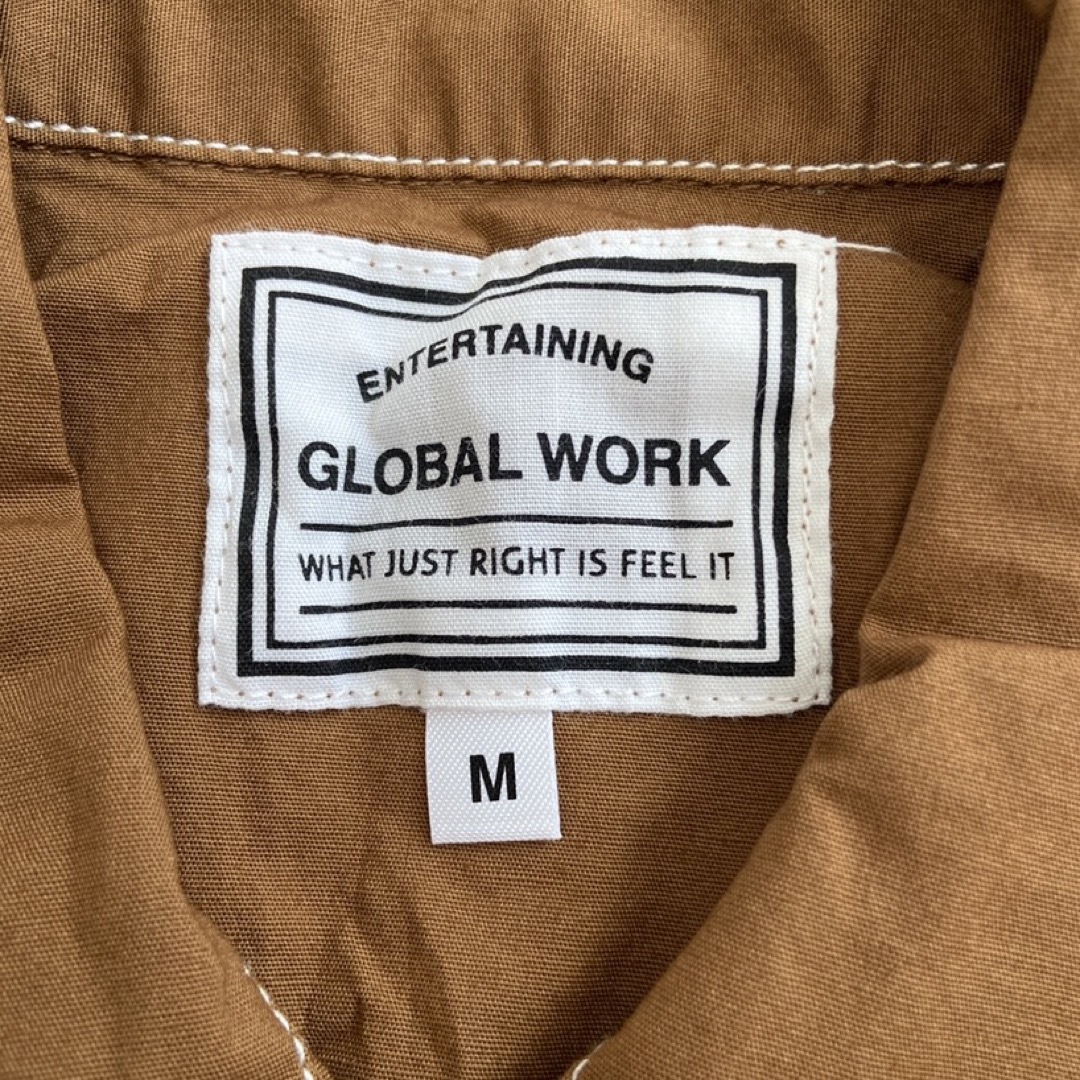 GLOBAL WORK(グローバルワーク)の【新品】グローバルワーク　キッズ　シャツジャケット キッズ/ベビー/マタニティのキッズ服男の子用(90cm~)(ジャケット/上着)の商品写真