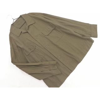 Rope Picnic ロペピクニック ミリタリー シャツ ジャケット size38/カーキ ◇■ レディース