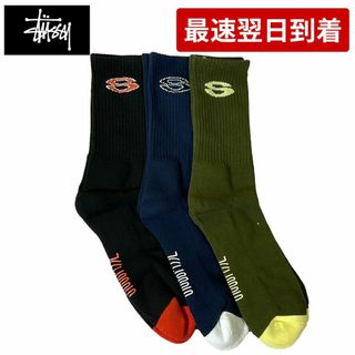 ステューシー(STUSSY)のStussy ステューシー　靴下　ソックス　3足セット （528814）(ソックス)