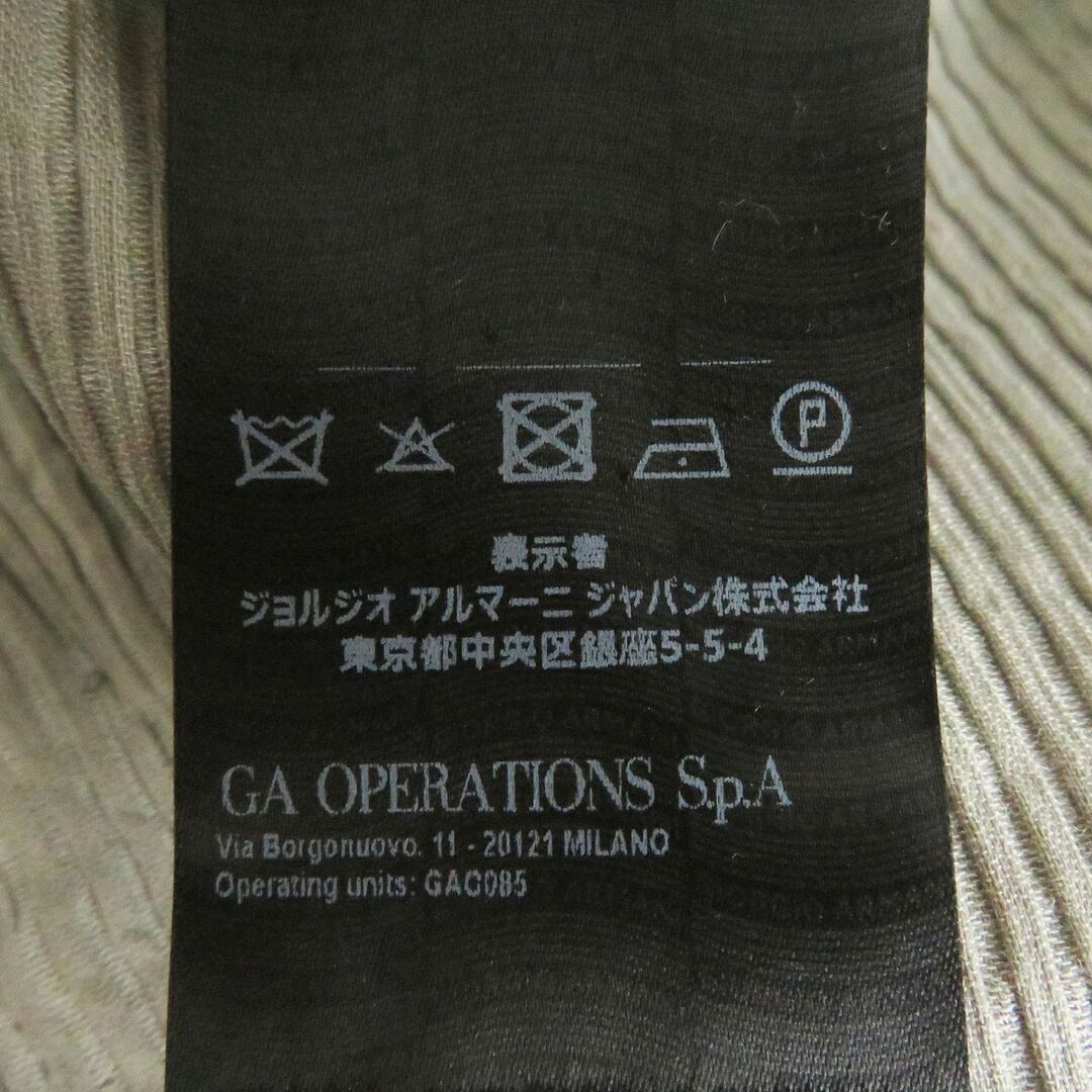 Giorgio Armani - 極美品□2021年製 黒タグ ジョルジオアルマーニ