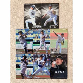 チバロッテマリーンズ(千葉ロッテマリーンズ)のプロ野球チップス 2023 第2弾 千葉 ロッテ マリーンズ サインなし(シングルカード)