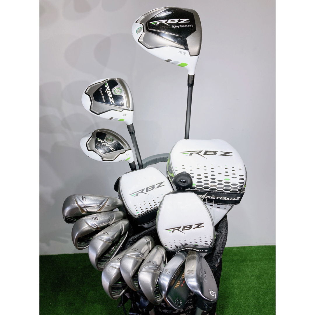 【バッグ新品】taylormade RBZ テーラーメイド メンズゴルフセット