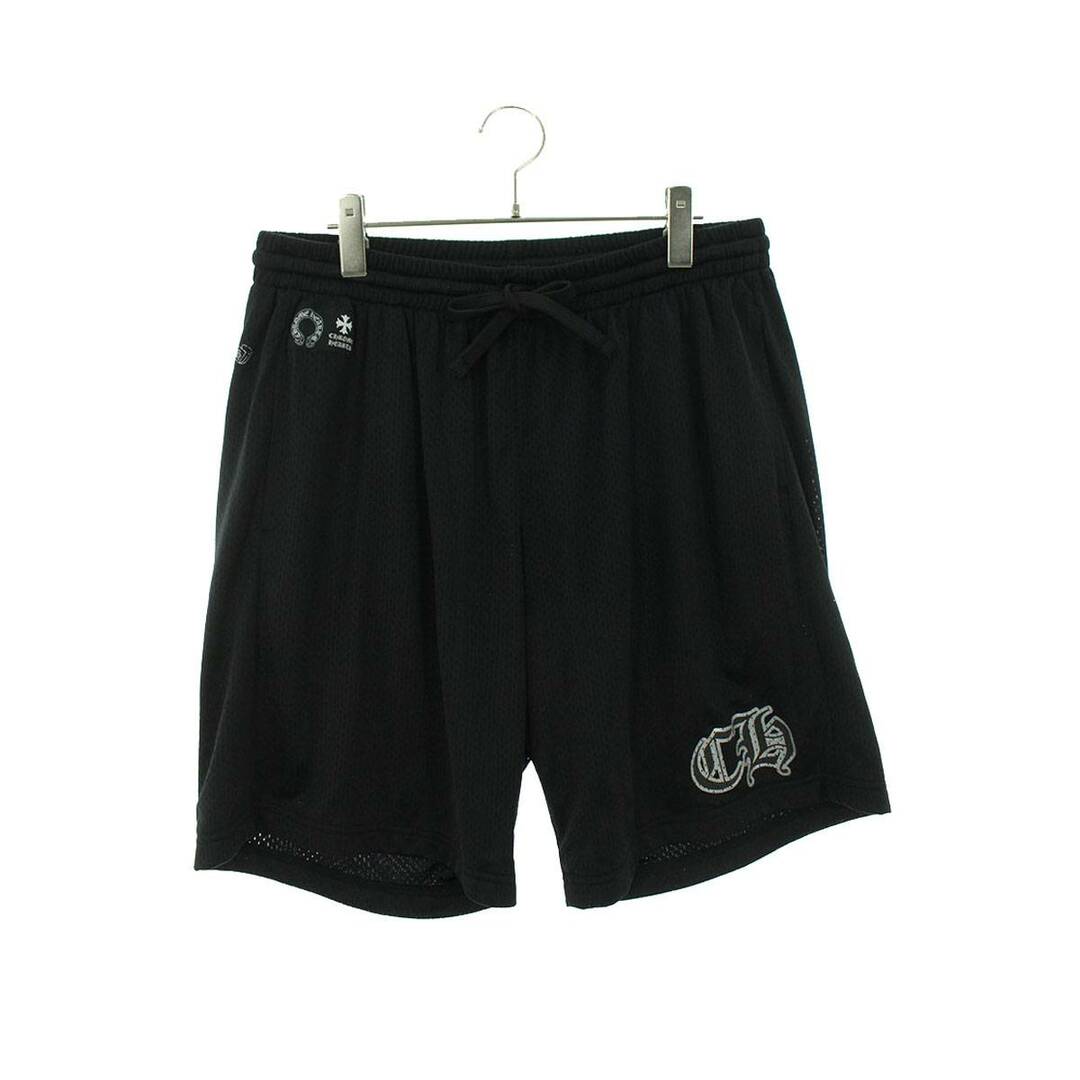 クロムハーツ  MESH VARSITY SHORTS CHプリントメッシュハーフパンツ メンズ S