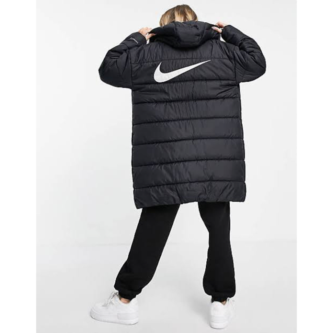 M 新品 NIKE ナイキ 中綿コート ロングコート ベンチコート 黒 SYN ...