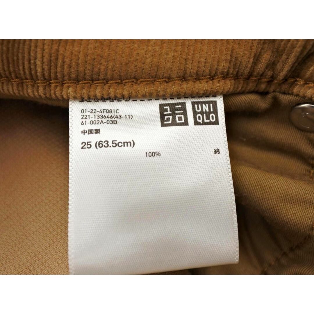 UNIQLO(ユニクロ)のUNIQLO INES DE LA FRESSANGE ユニクロ イネス コーデュロイ パンツ size25/ベージュ ◇■ レディース レディースのパンツ(その他)の商品写真