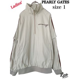 PEARLY GATES パーリーゲイツ ハーフジップ ウィンドブレーカー／半袖