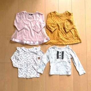 フタフタ　UNIQLO H\u0026M 等　トップス　ロンT 長袖　カットソー　4点