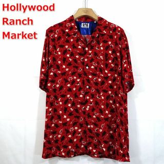 ハリウッドランチマーケット(HOLLYWOOD RANCH MARKET)の【古着】ハリウッドランチマーケット　ミッキーコラボアロハ　ヴィンテージ　ハリラン(シャツ)