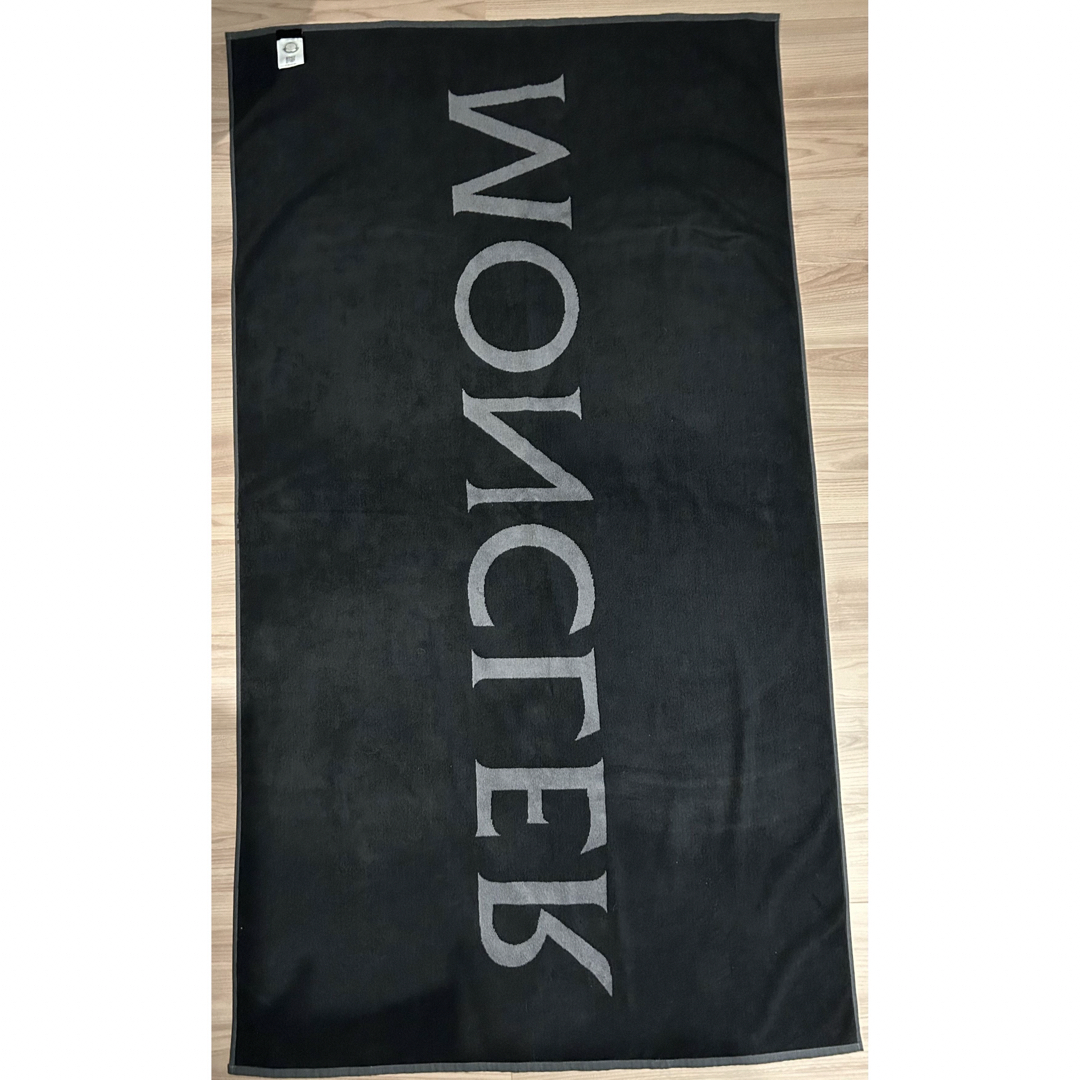 希少 新品MONCLER 超大型ブランケット 布団 掛け布団 タオル