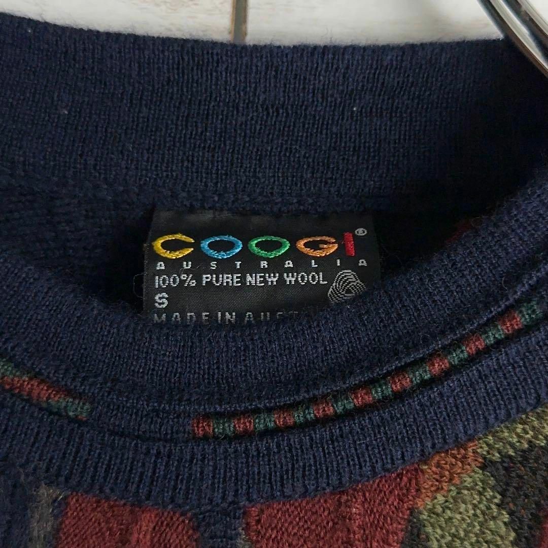 COOGI(クージー)の7960【希少デザイン】クージー☆人気カラー総柄3Dニットセーター メンズのトップス(ニット/セーター)の商品写真