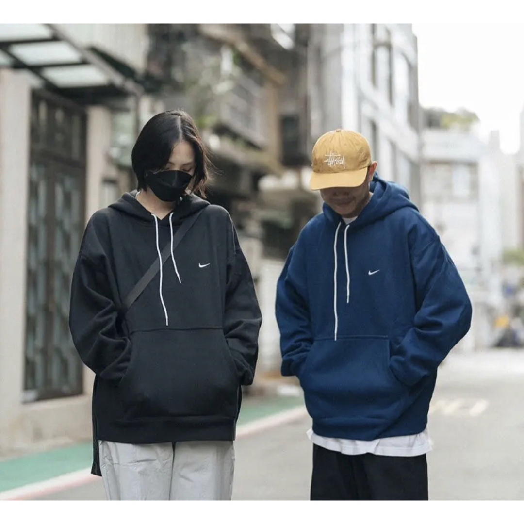 限定完売！ナイキラボスウェットパーカーコートS/NIKELABトレーナー黒灰