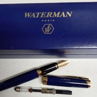 ウォーターマン(Waterman)の美品 WATERMAN  ウォーターマン 万年筆 18K フランス製(その他)