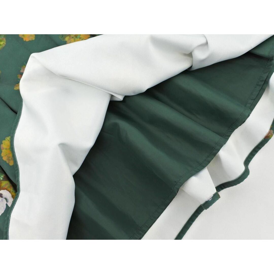 dazzlin(ダズリン)のダズリン 花柄 ロング スカート sizeS/緑 ◇■ レディース レディースのスカート(ロングスカート)の商品写真