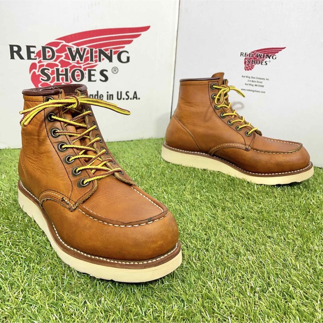 REDWING(レッドウィング)の【安心品質0114】廃盤875レッドウイング6E送料込ブーツ匿名可24-25 メンズの靴/シューズ(ブーツ)の商品写真