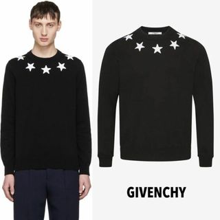 ジバンシィ(GIVENCHY)の極美品GIVENCHYRICCARDOTISCIstarpatchknitニット(ニット/セーター)