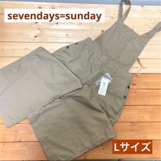 セブンデイズサンデイ(SEVENDAYS=SUNDAY)のsevendays=sunda セブンデイズサンデイ　サロペット　オーバーオール(サロペット/オーバーオール)