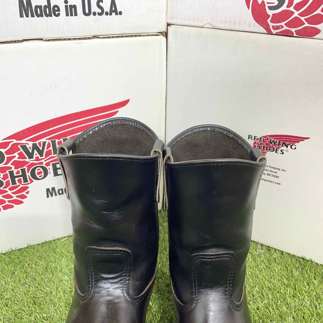 【安心品質0117】箱付⭐︎茶芯8169廃盤レッドウイングREDWING8E