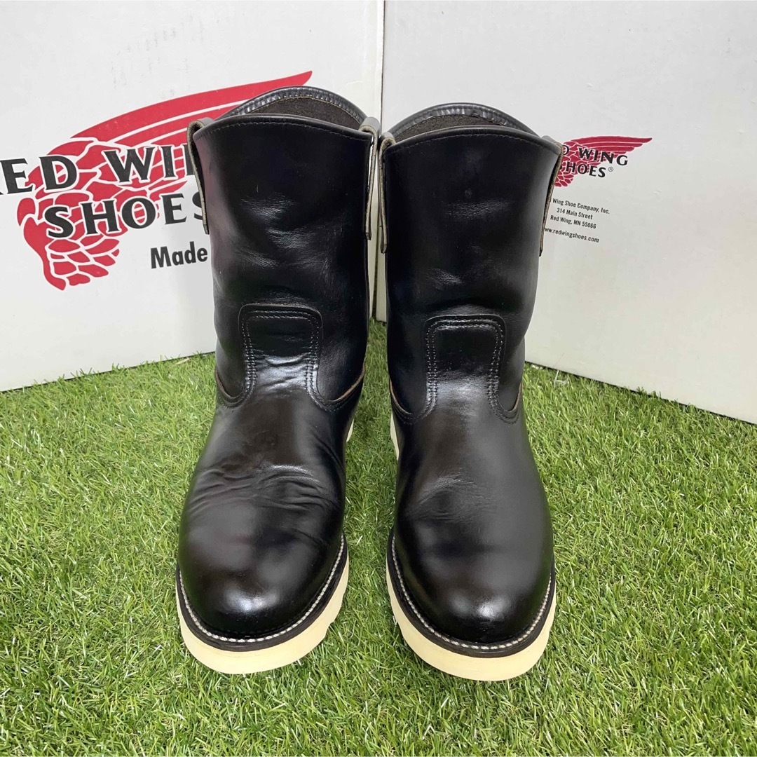 【安心品質0117】箱付⭐︎茶芯8169廃盤レッドウイングREDWING8E