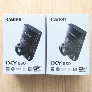 キヤノン(Canon)のCanon IXY 650 シルバー2台セット(コンパクトデジタルカメラ)