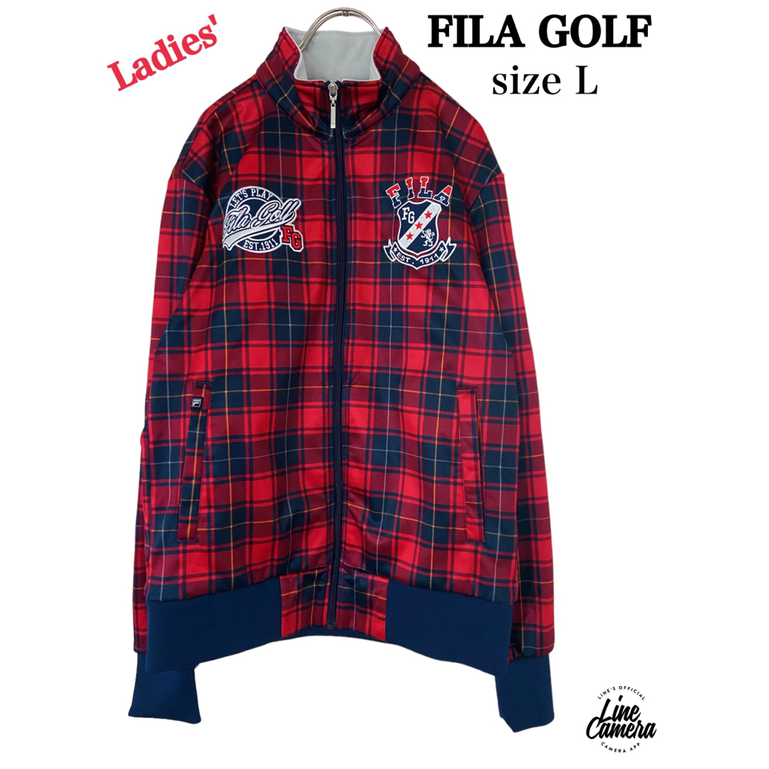 FILA GOLF フィラゴルフ　ブルゾン　レディースM  フルジップ　パーカー