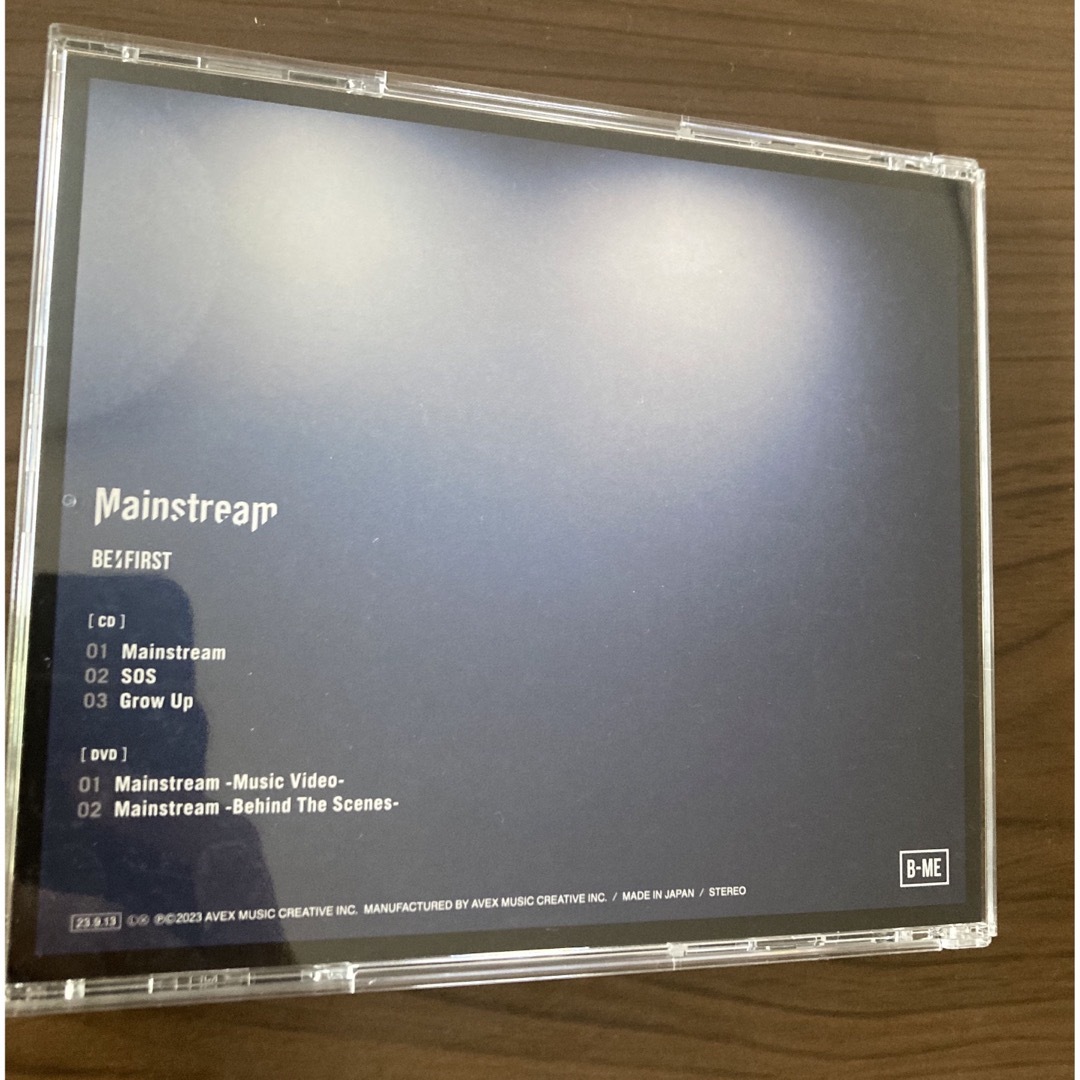 BE:FIRST Mainstream CD DVD エンタメ/ホビーのCD(ポップス/ロック(邦楽))の商品写真