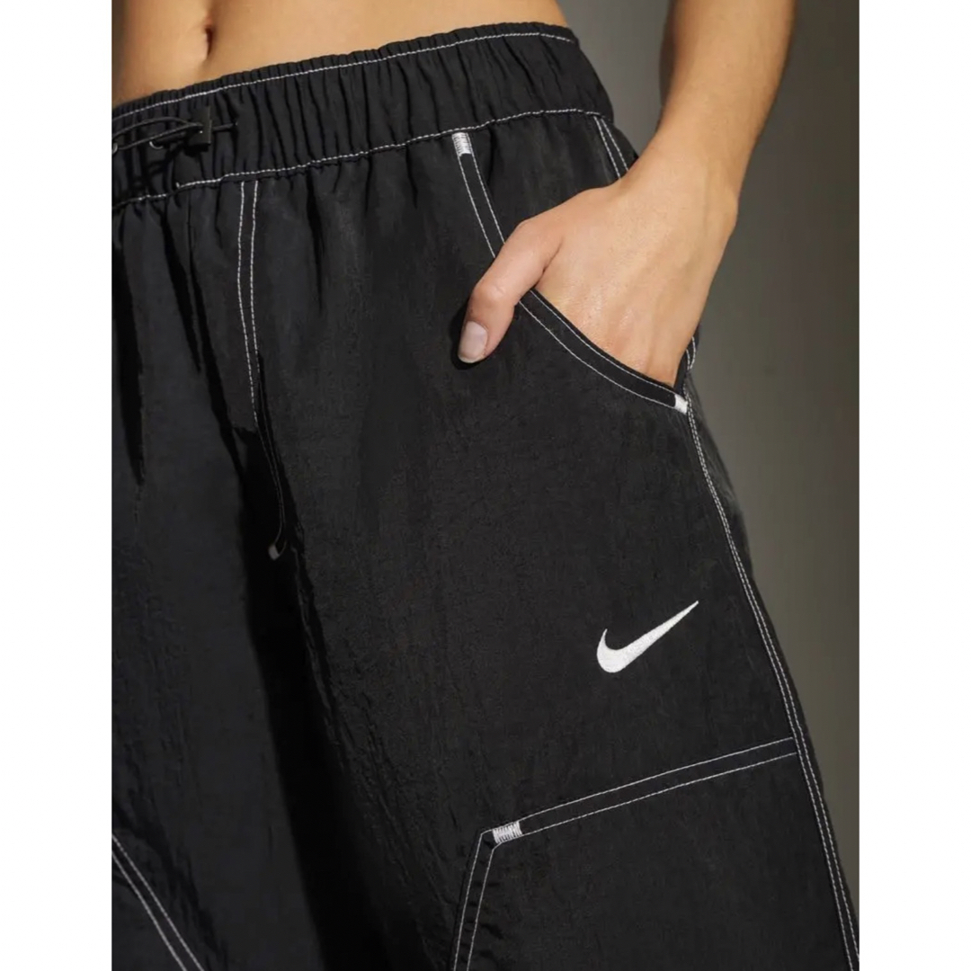 XL 新品 NIKE ナイキ ウーブン パンツ SWOOSH ナイロン 撥水