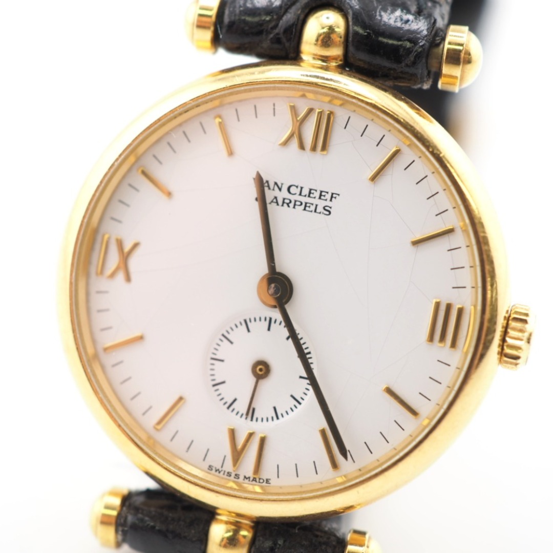 ヴァンクリーフアンドアーペル Van Cleef & Arpels 腕時計
 16.8g クォーツ QZ 116601 38990 ゴールド