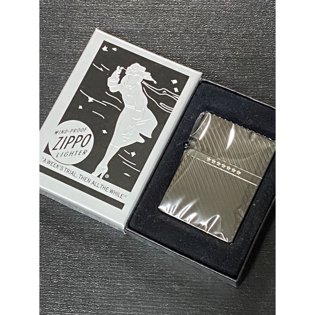 zippo Seven Stars 1935REPLICA  2007年製 ②