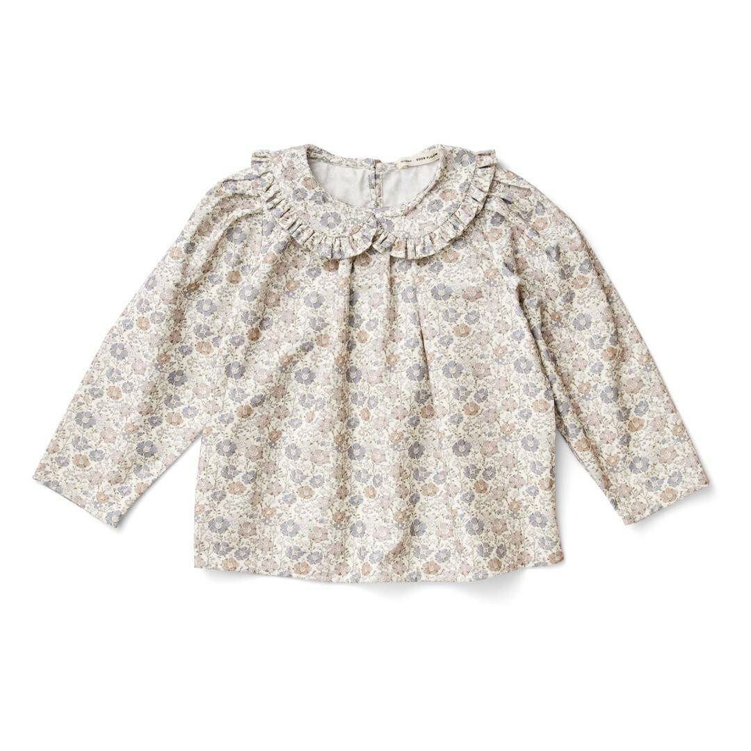 soor ploom Astrid blouse floral 4y - ブラウス