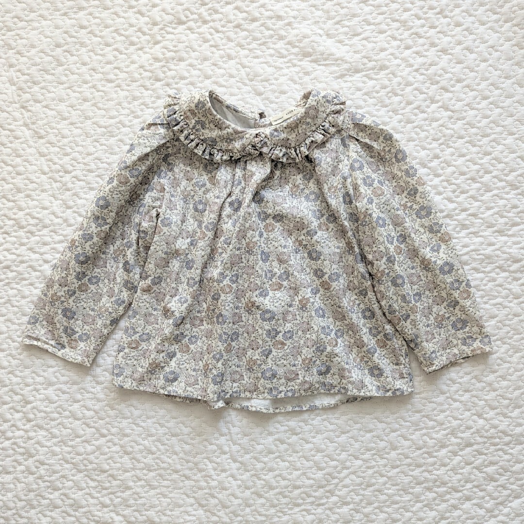 soor ploom Astrid blouse floral 4y - ブラウス