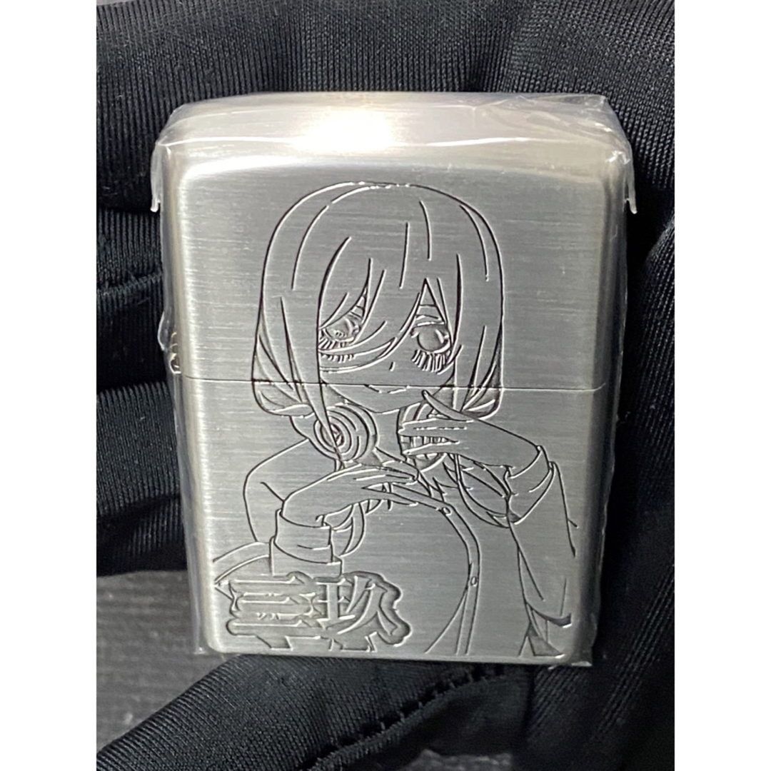 zippo 五等分の花嫁 三玖 アニメ 両面刻印 希少モデル 2022年製 zippo 五等分の花嫁 三玖 アニメ 両面刻印 希少モデル 2022年製