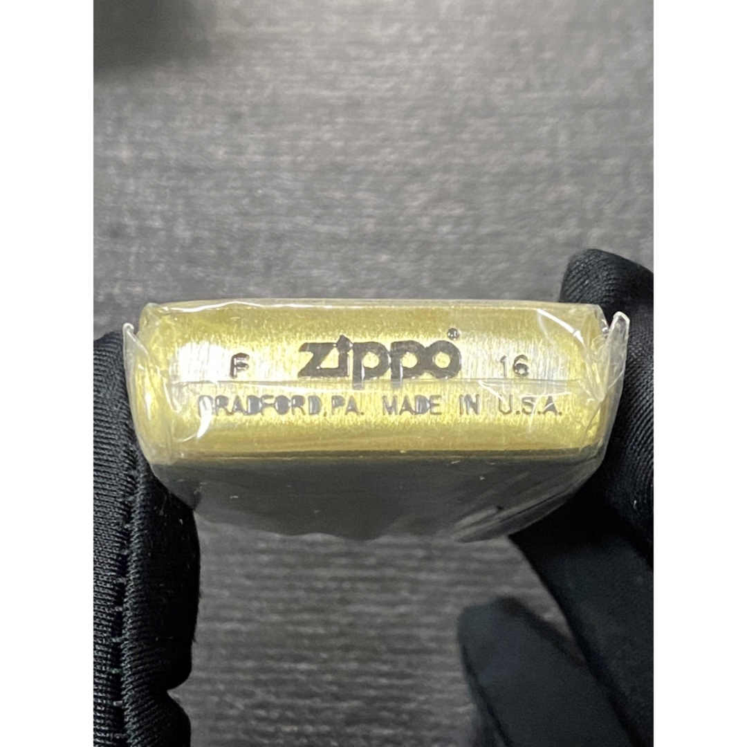 zippo ジャグラー ゴールド 特殊加工  ダメージ加工 2016年製