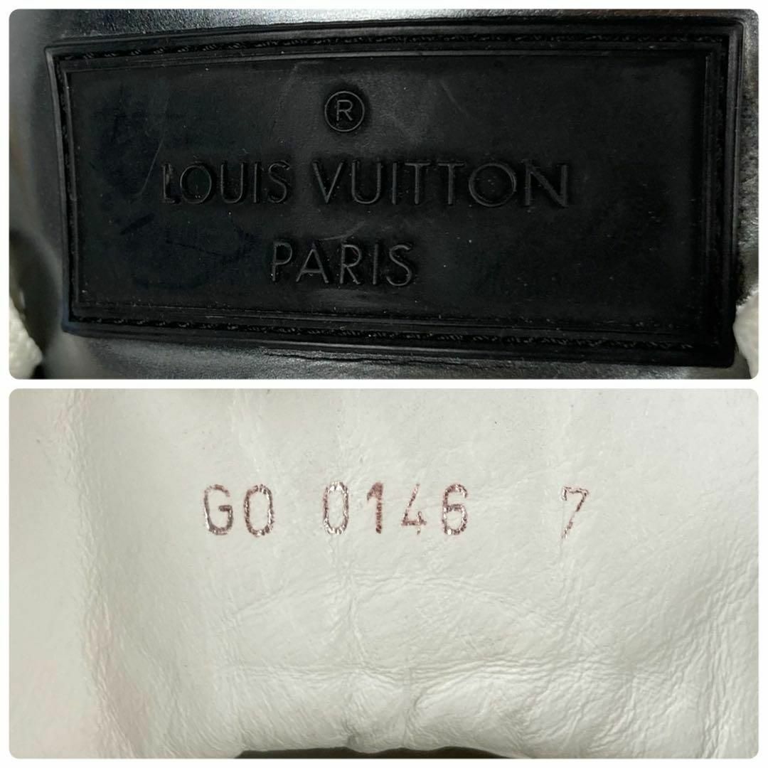 LOUIS VUITTON スーパーソニック ハイカット レザースニーカー