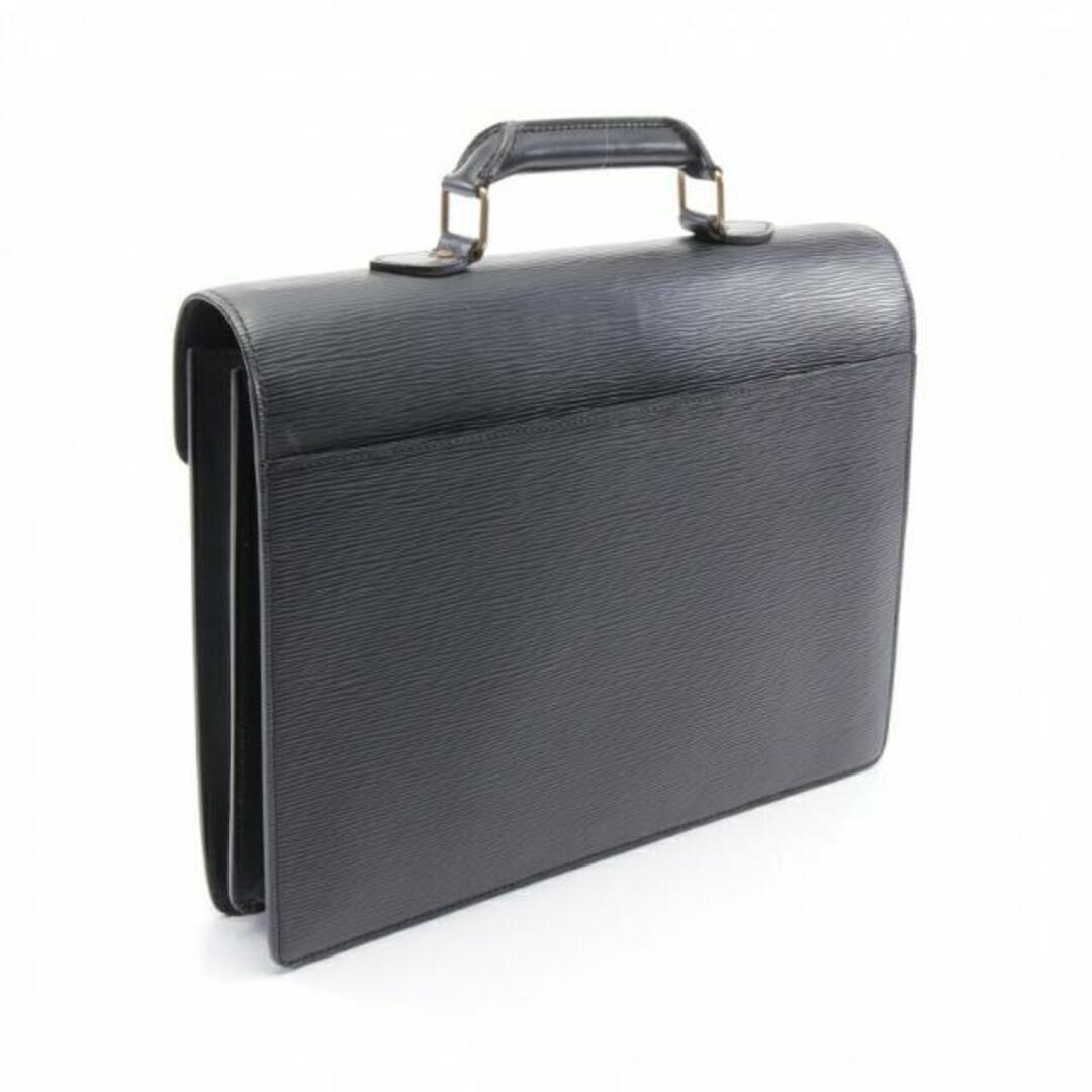 LOUIS VUITTON - セルヴィエット コンセイエ エピ ノワール ブリーフ