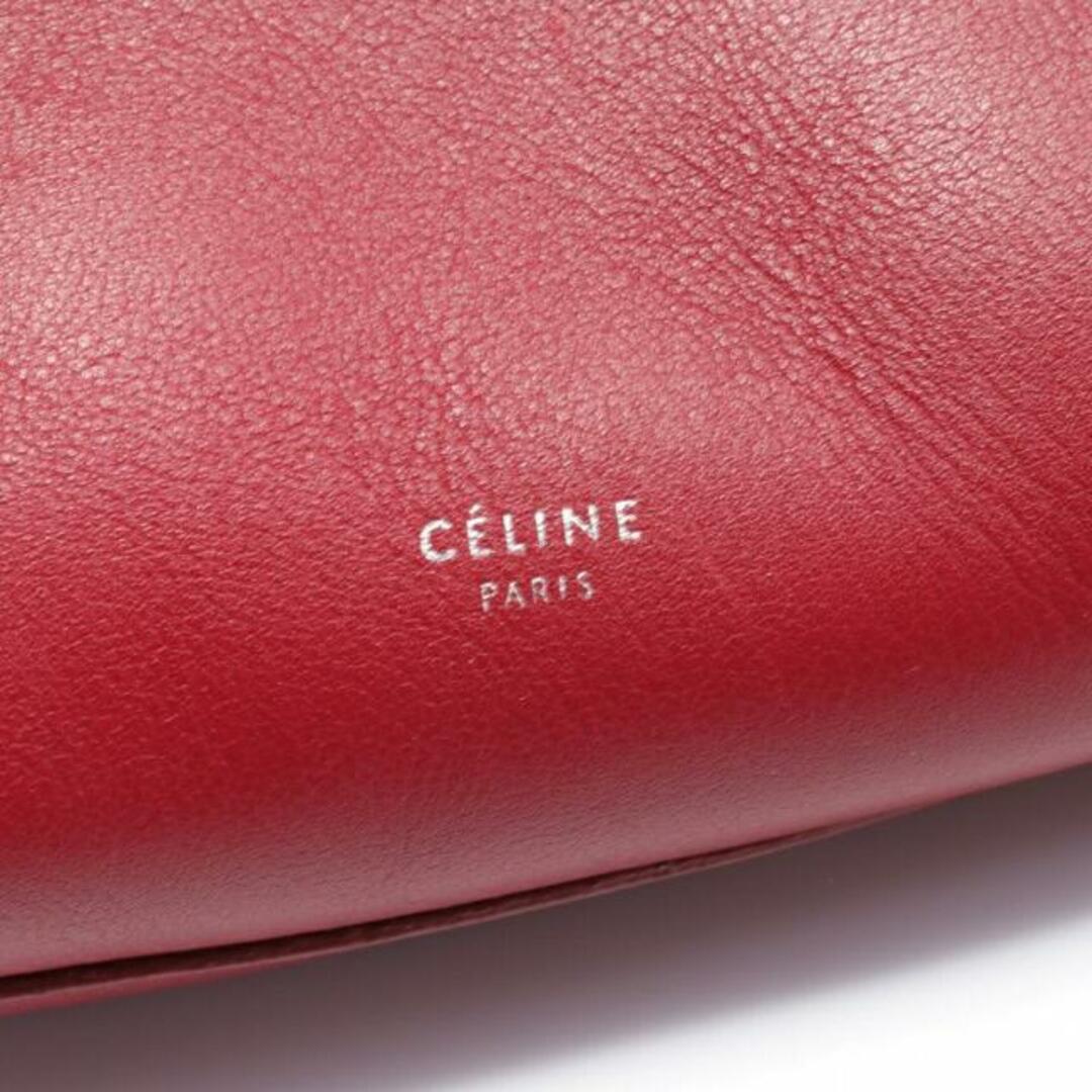 celine(セリーヌ)のビッグバッグ スモール ウィズ ロングストラップ ハンドバッグ レザー レッド 2WAY レディースのバッグ(ハンドバッグ)の商品写真