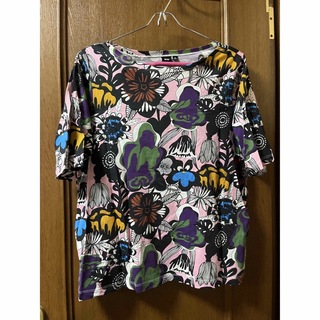 マリメッコ(marimekko)のユニクロ×マリメッコ コラボTシャツ XL 大きいサイズ ピンク系(Tシャツ(半袖/袖なし))