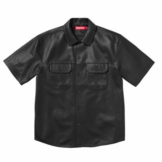 supreme Leather Work Shirt