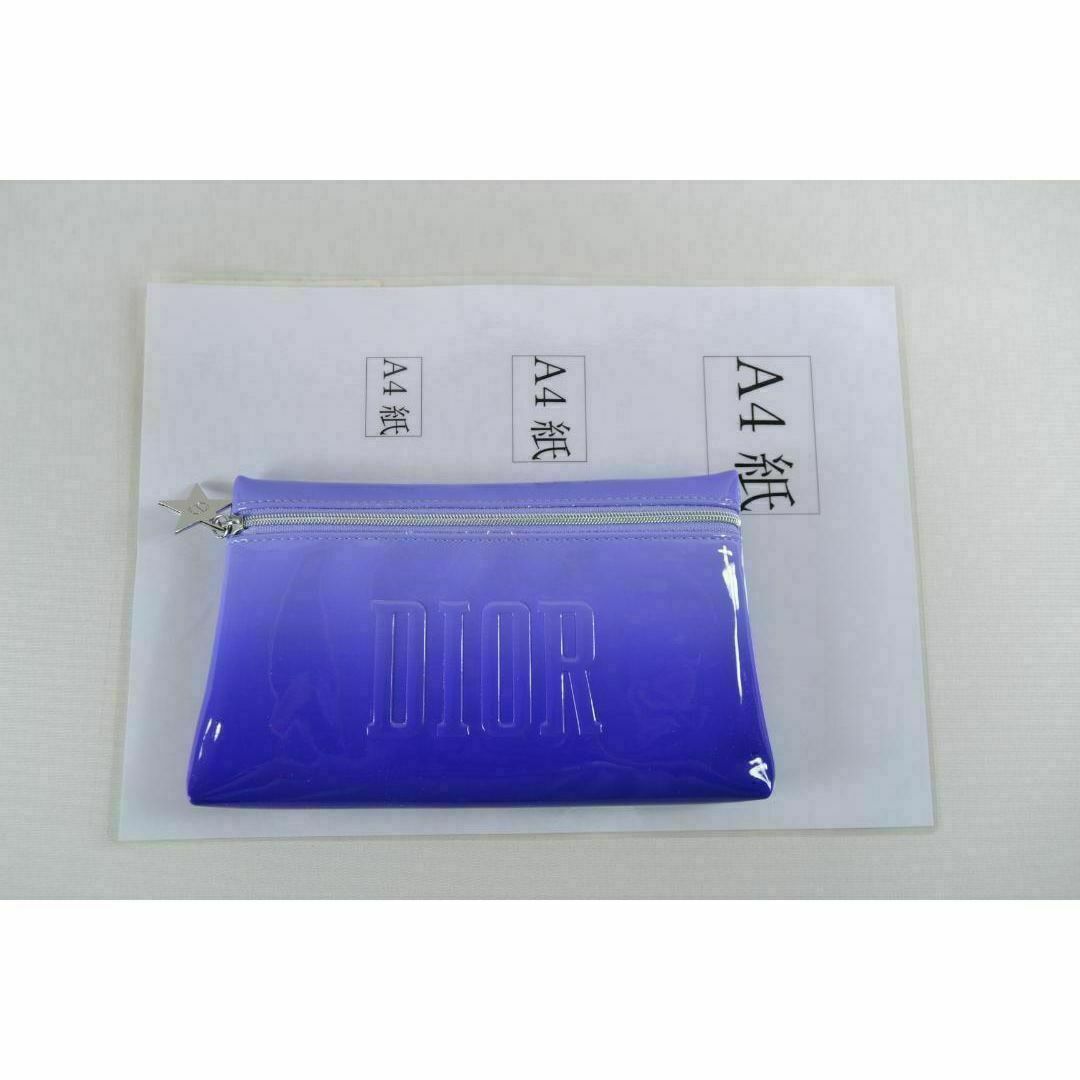 Dior(ディオール)のdorp1blu 新品未使用本物 Dior ディオール　ノベルティエナメルポーチ レディースのファッション小物(ポーチ)の商品写真