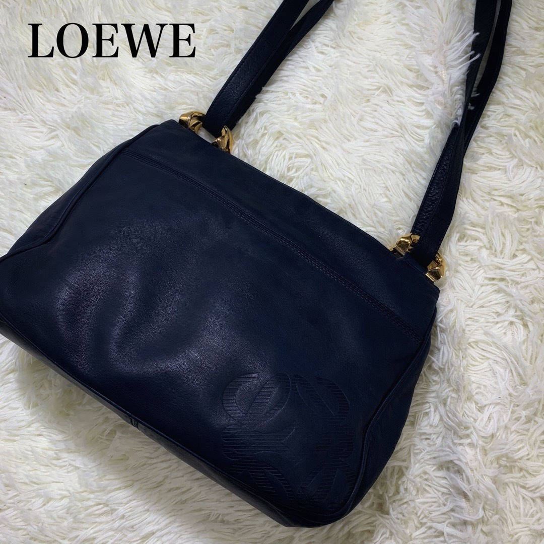 美品✨LOEWE ロエベ　アナグラム　ショルダーバッグ  斜めがけ